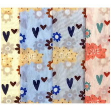 Love Heart Printed Mesh Fabric 100% Нейлон для Shaw